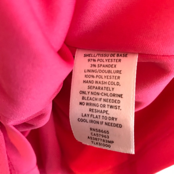 Designer 1901 Pink Bow Back Dress A9 - Picture 7 of 8